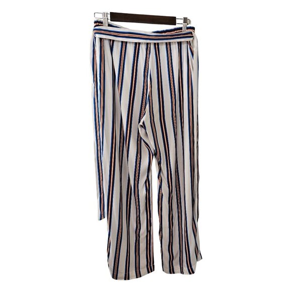 Suncoo Light Beige Blue Orange Striped Pants Sz T0 XS - Picture 4 of 7